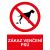 Samostatná značka - Zákaz venčení psů