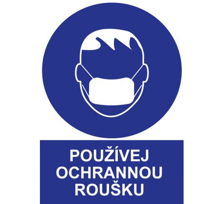 Samostatná značka - Používej ochrannou roušku