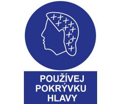 Samostatná značka - Používej pokrývku hlavy