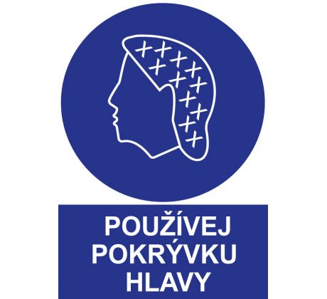 Samostatná značka - Používej pokrývku hlavy