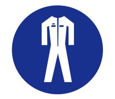 Samostatná značka symbolu - Ochranný oděv