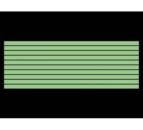 Fotoluminiscenční samolepící pásky 15x500 (10 ks)