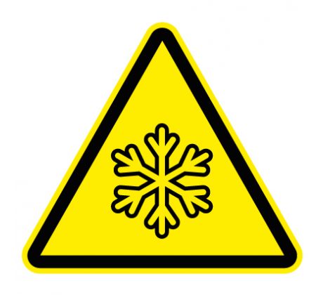 Samostatná značka symbolu - Sníh ze střechy / Náledí