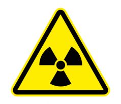 Samostatná značka symbolu - Nebezpečná radiace