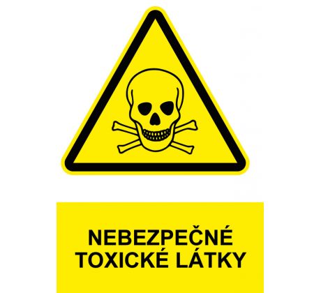 Samostatná značka - Nebezpečné toxické látky