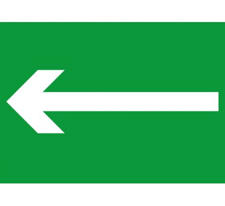 Samostatná značka symbolu - Směrová šipka vlevo