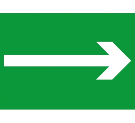 Samostatná značka symbolu - Směrová šipka vpravo
