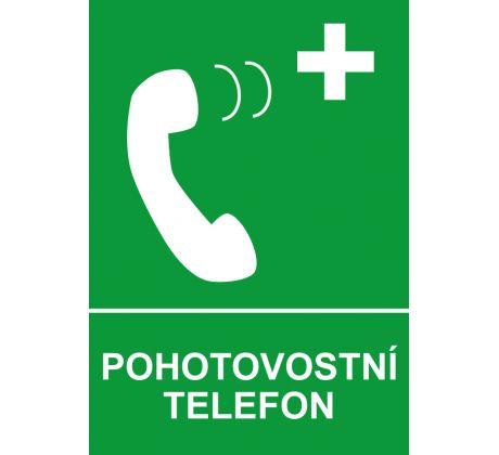 Samostatná značka - Pohotovostní telefon