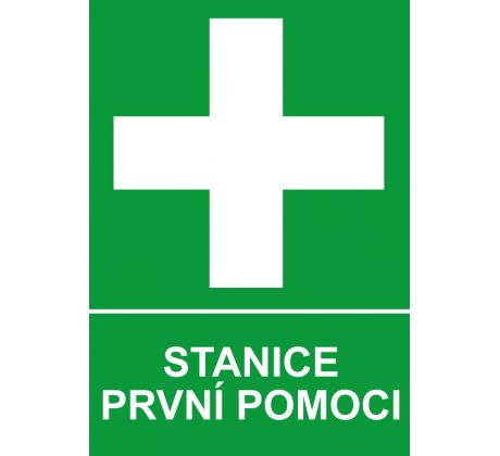 Samostatná značka - Stanice první pomoci