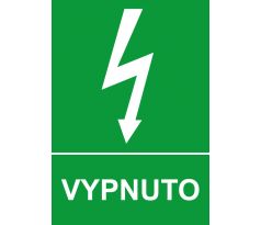 Samostatná značka - Vypnuto