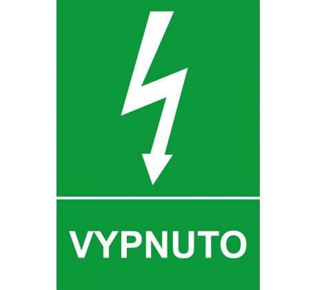 Samostatná značka - Vypnuto