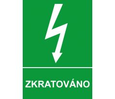 Samostatná značka - Zkratováno