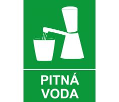 Samostatná značka - Pitná voda