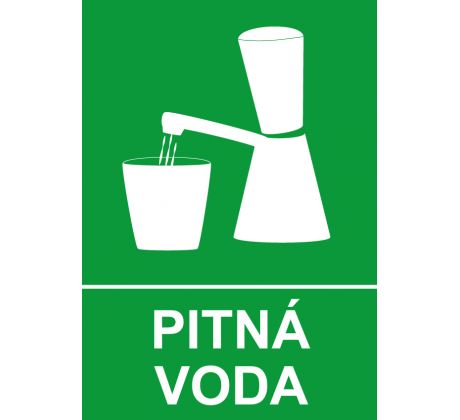 Samostatná značka - Pitná voda