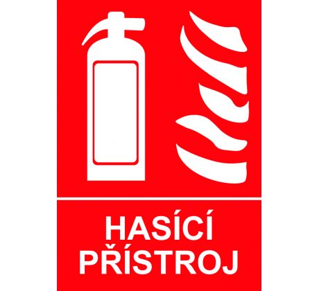 Samostatná značka - Hasící přístroj