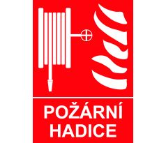 Samostatná značka - Požární hadice