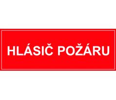 Samostatná textová značka - Hlásič požáru