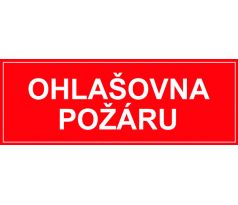 Samostatná textová značka - Ohlašovna požáru