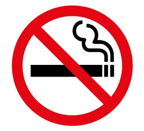 Samostatná značka symbolu - Zákaz kouření